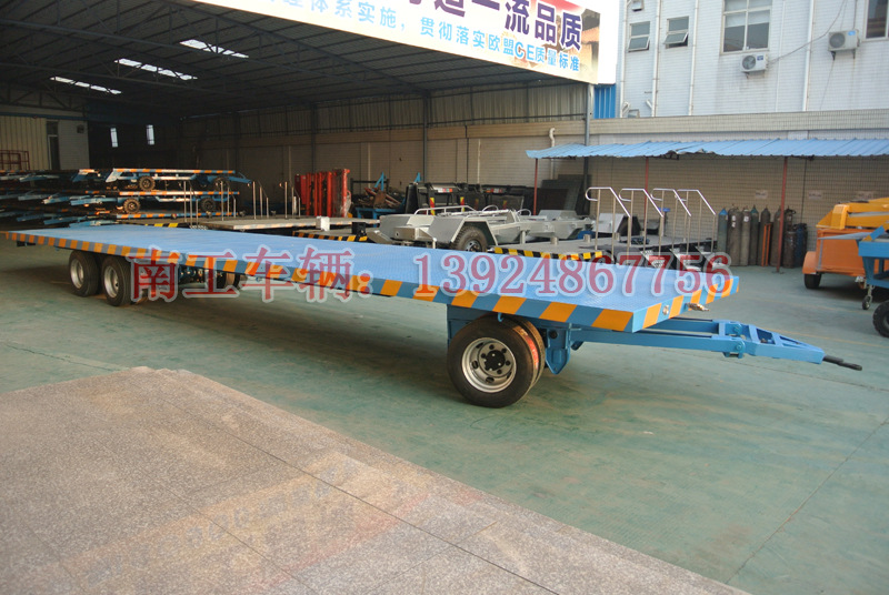 帶汽剎平板車 帶汽剎平板車